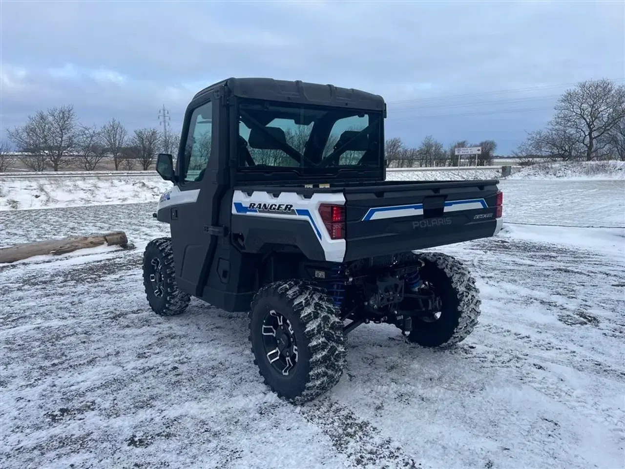 Billede 7 - Polaris Ranger Kinetic EV T3B 60 km/t traktor. Inkl Lukket kabine med varme