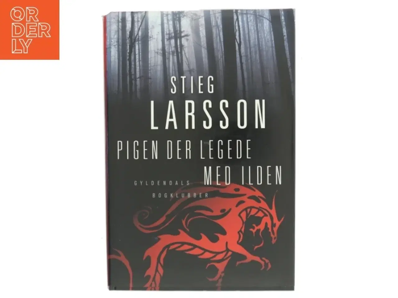 Billede 1 - Pigen der legede med ilden fra Gyldendals Bogklubber af Stieg Larsson (Bog)