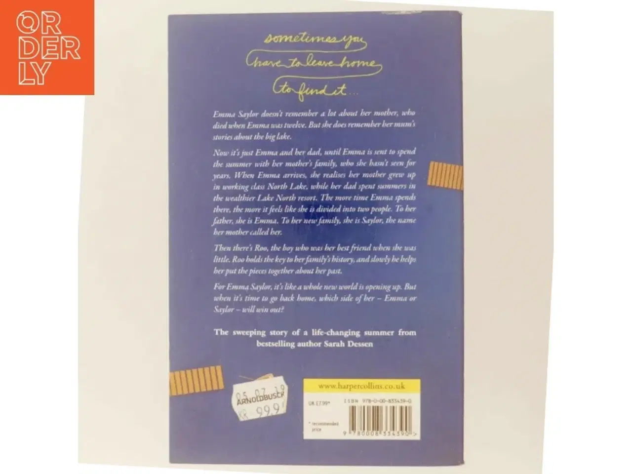 Billede 3 - The rest of the story af Sarah Dessen (Bog)