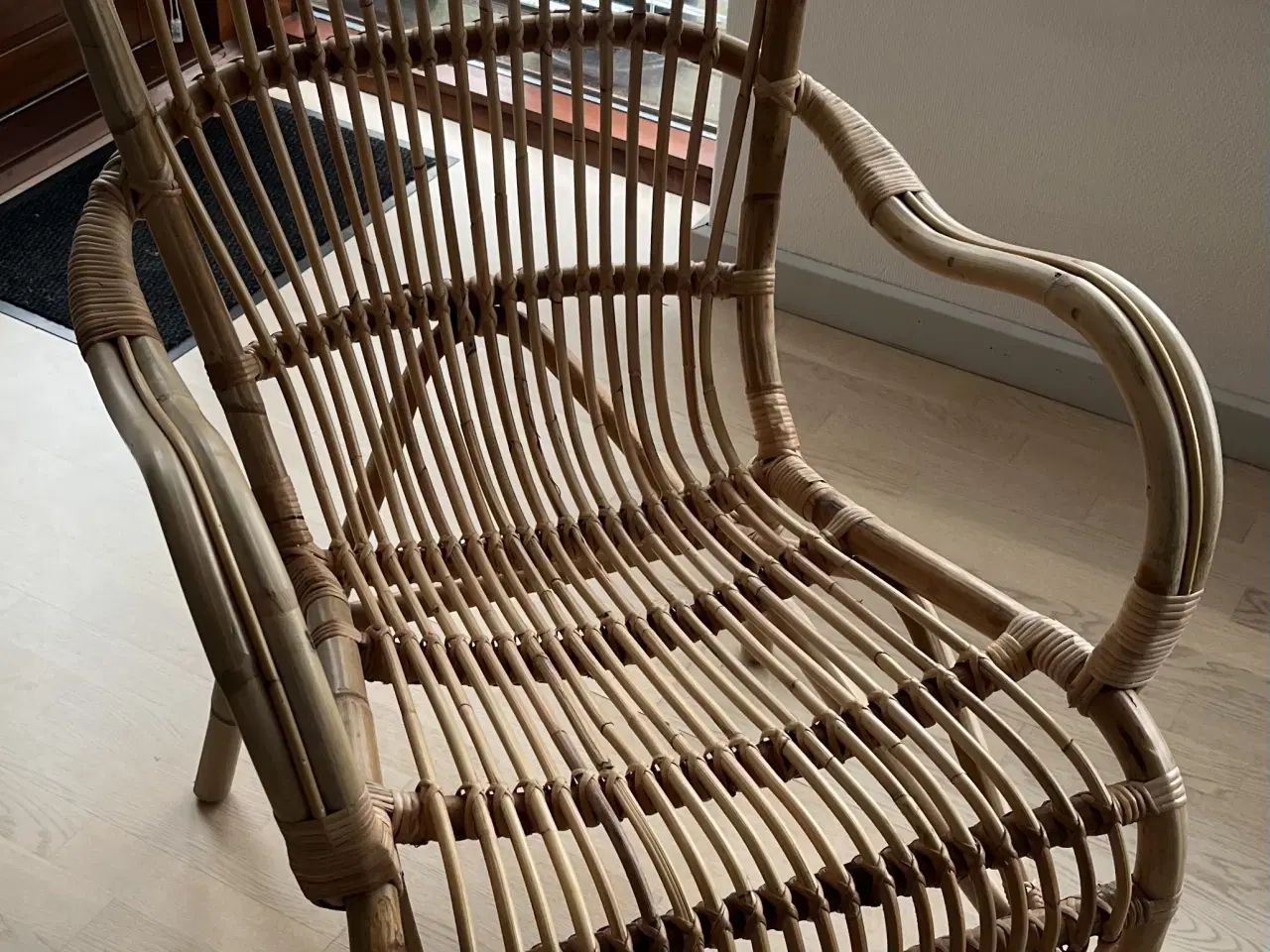 Billede 2 - Loungestol i rattan