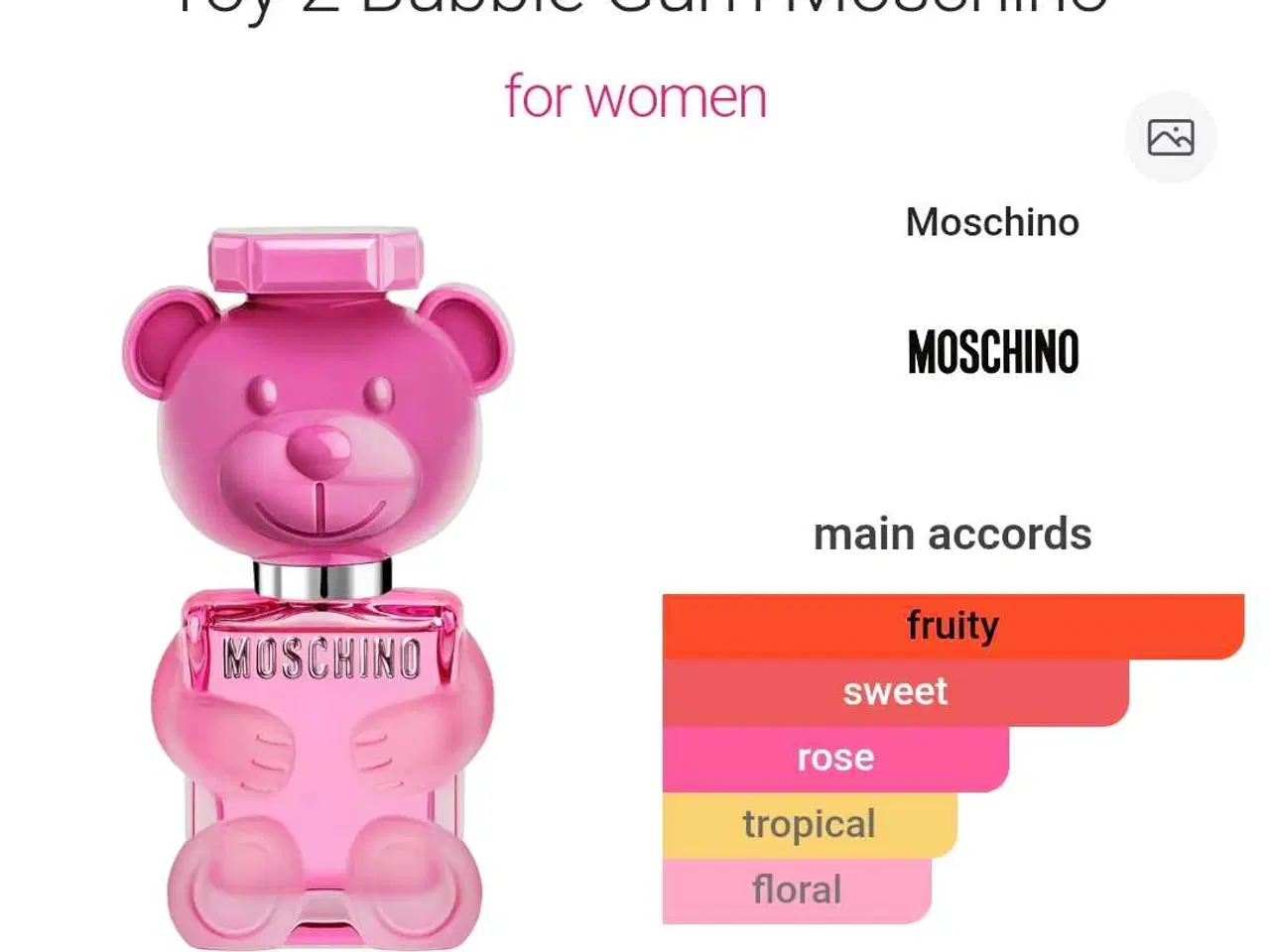 Billede 2 - Toy 2 Bubblegum - Moschino - 5 ml.