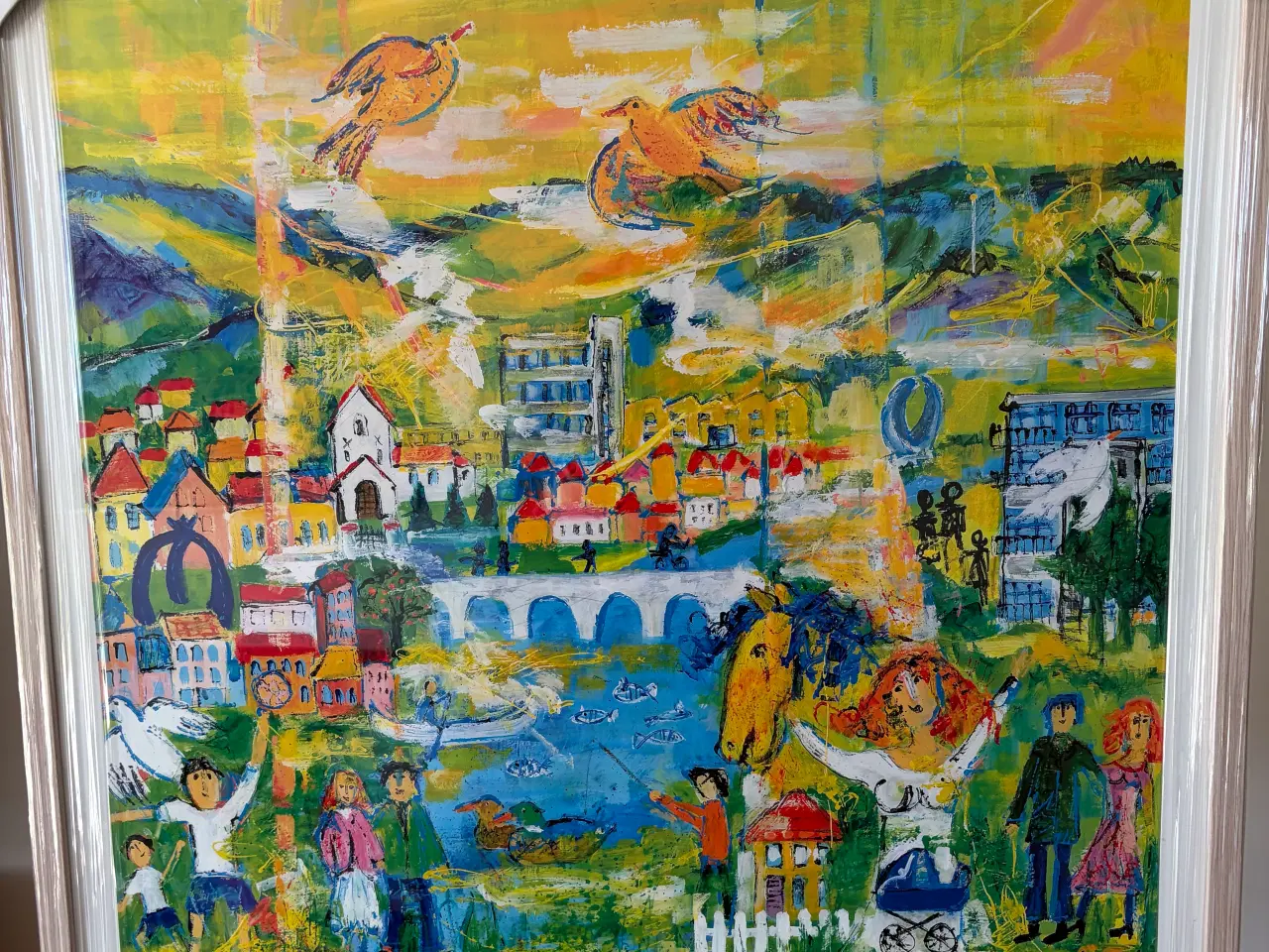 Billede 1 - Kirsten Bøggild plakat Bjerringbro By 2005