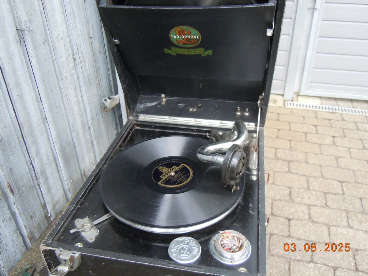 Billede 8 - Rejsegrammofon 1932 Parlophone Lindex.