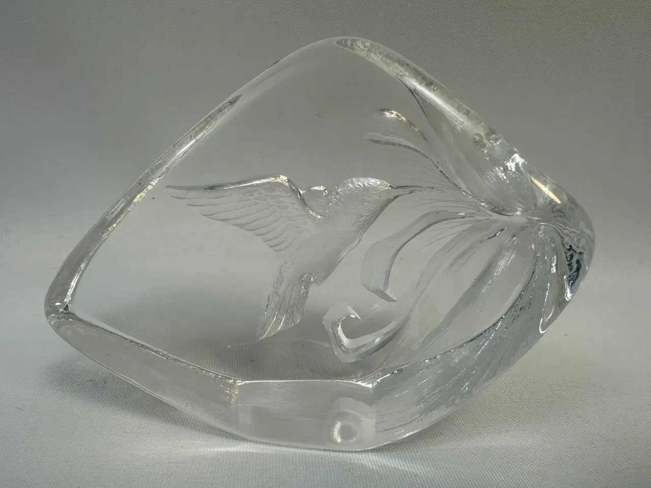Billede 1 - Svensk kunstglas, Kolibri (Mats Jonasson)