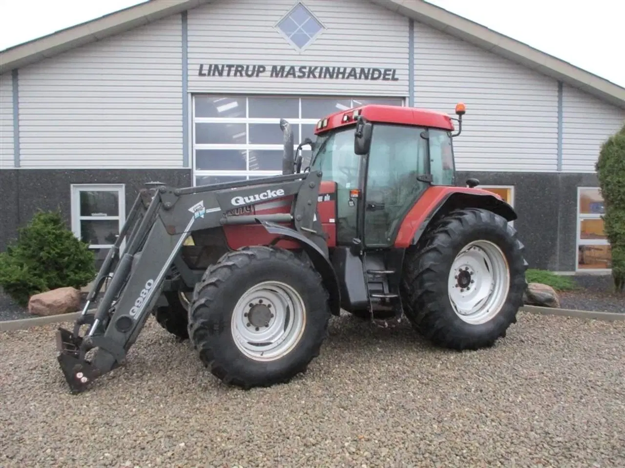 Billede 1 - Case IH MX 110 med fuldhydraulisk ÅløQuicke Q980 frontlæsser på