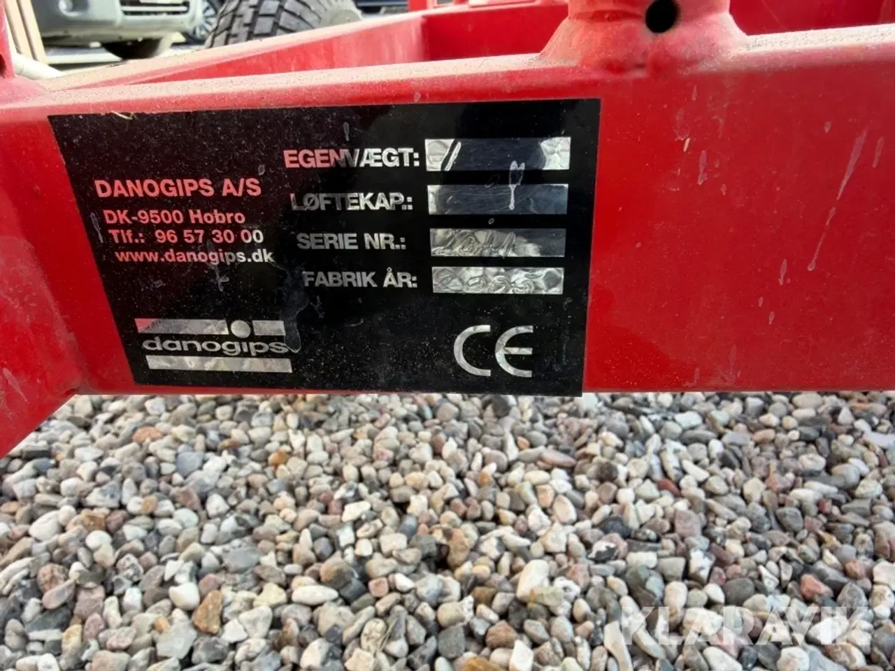 Billede 5 - Danogips A/S pladetransportvogn
