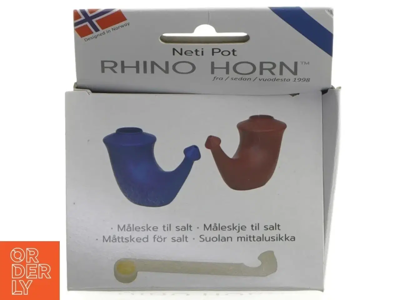 Billede 5 - RHINO HORN Næsehorn til næseskylning fra Neti Pot