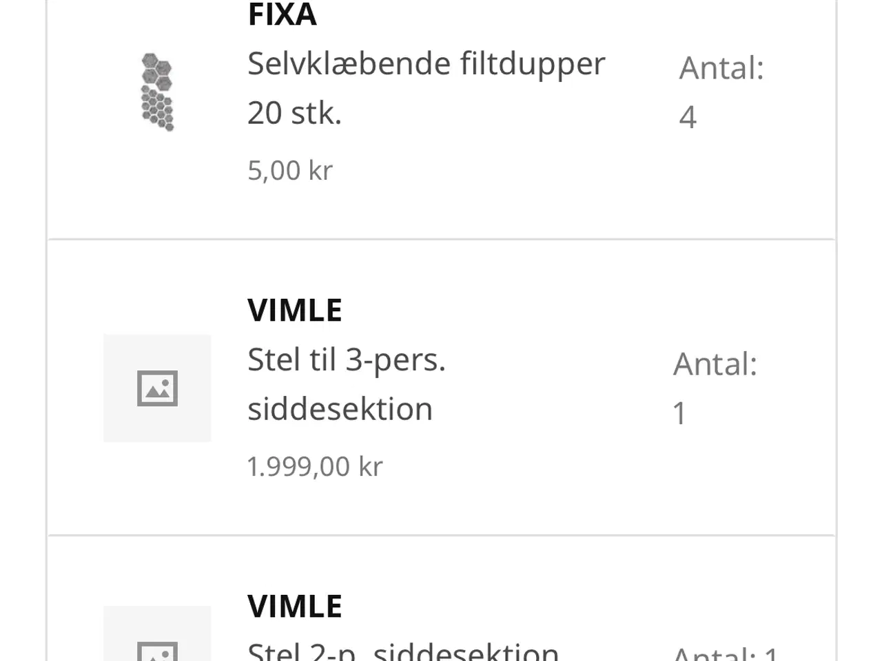 Billede 7 - Vimlesofa fra IKEA