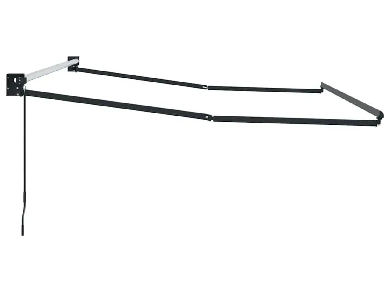 Billede 5 - Markise Antracit 3,5 x 2,5 m Metal