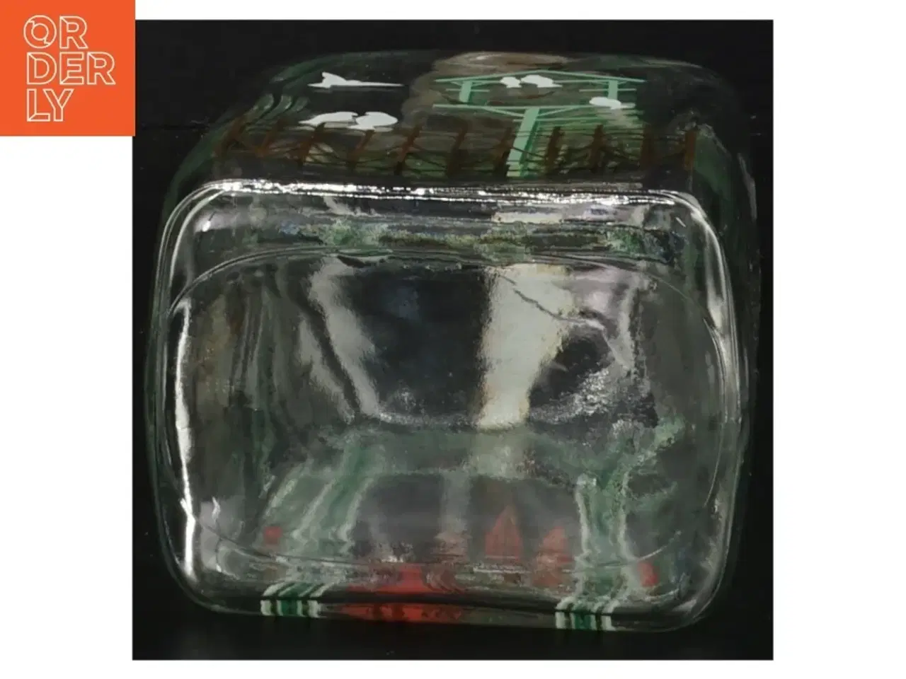 Billede 3 - Snapseflaske fra Holmegaard (str. Aften)