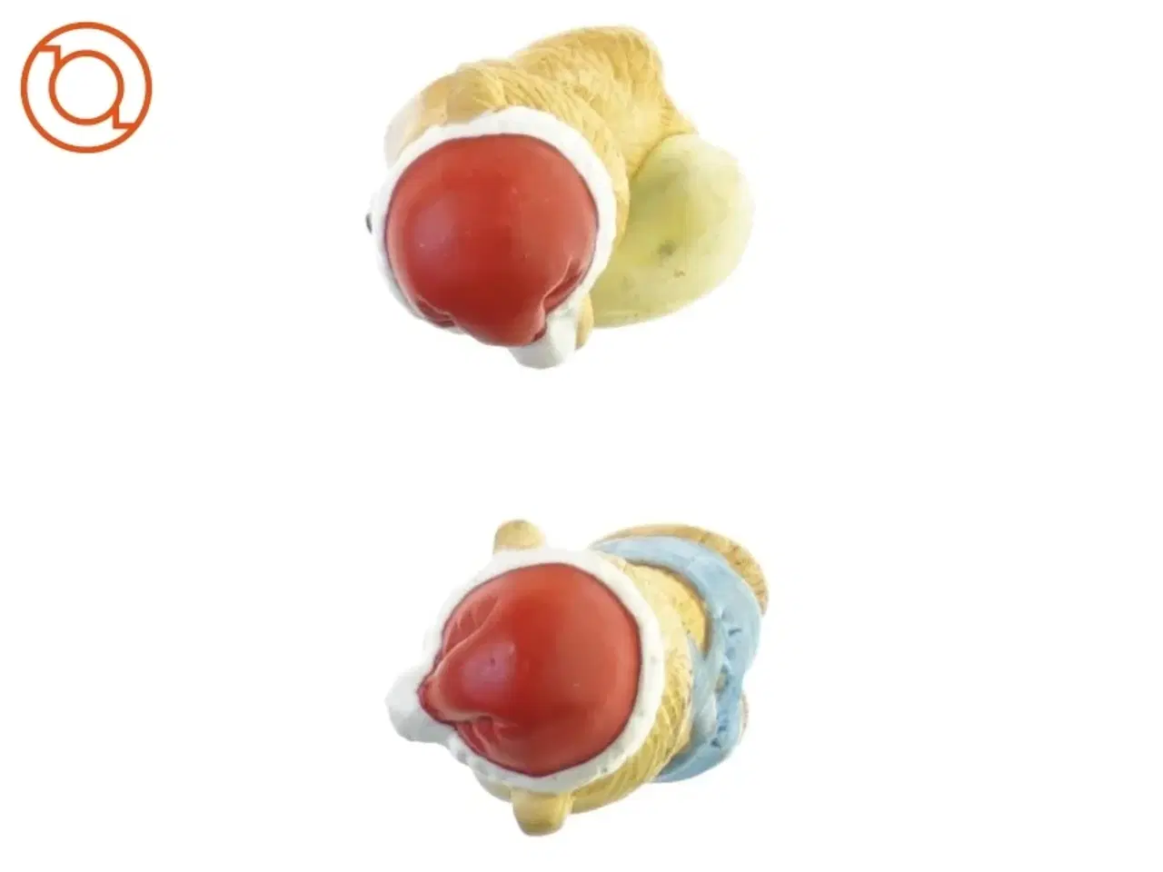 Billede 2 - Figurer, nisse bamser i porcelæn (str. 10 x 3 cm)