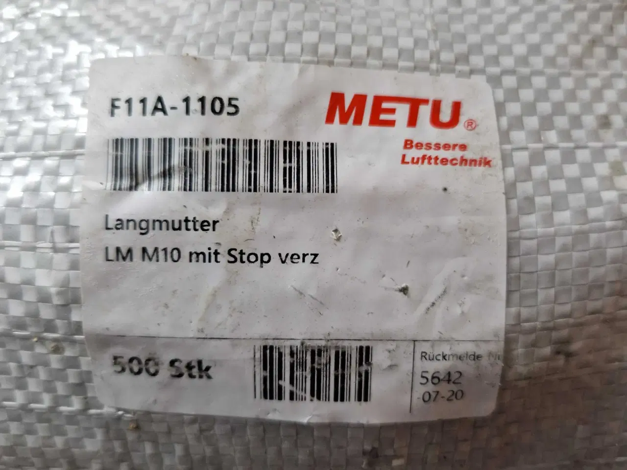 Billede 5 - Lang møtrikker