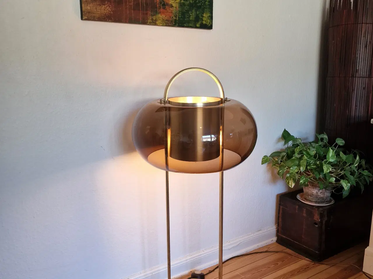 Billede 6 - Vintage Temde Leuchten gulvlampe fra 1970'erne.