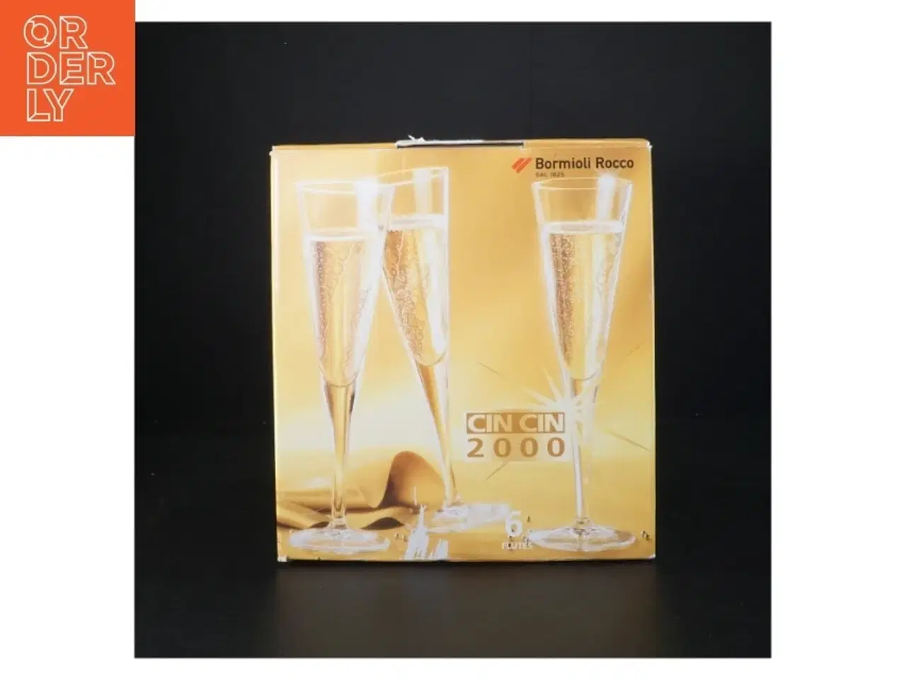 Billede 3 - Krystalglas fra Bormioli Rocco (str. 23 x 7 cm)