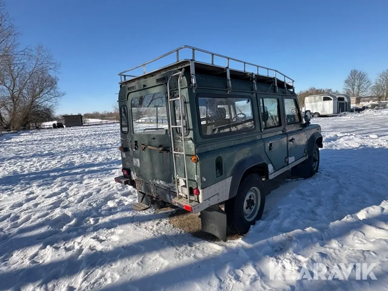Billede 3 - Veteran varevogn Land Rover Defender 110