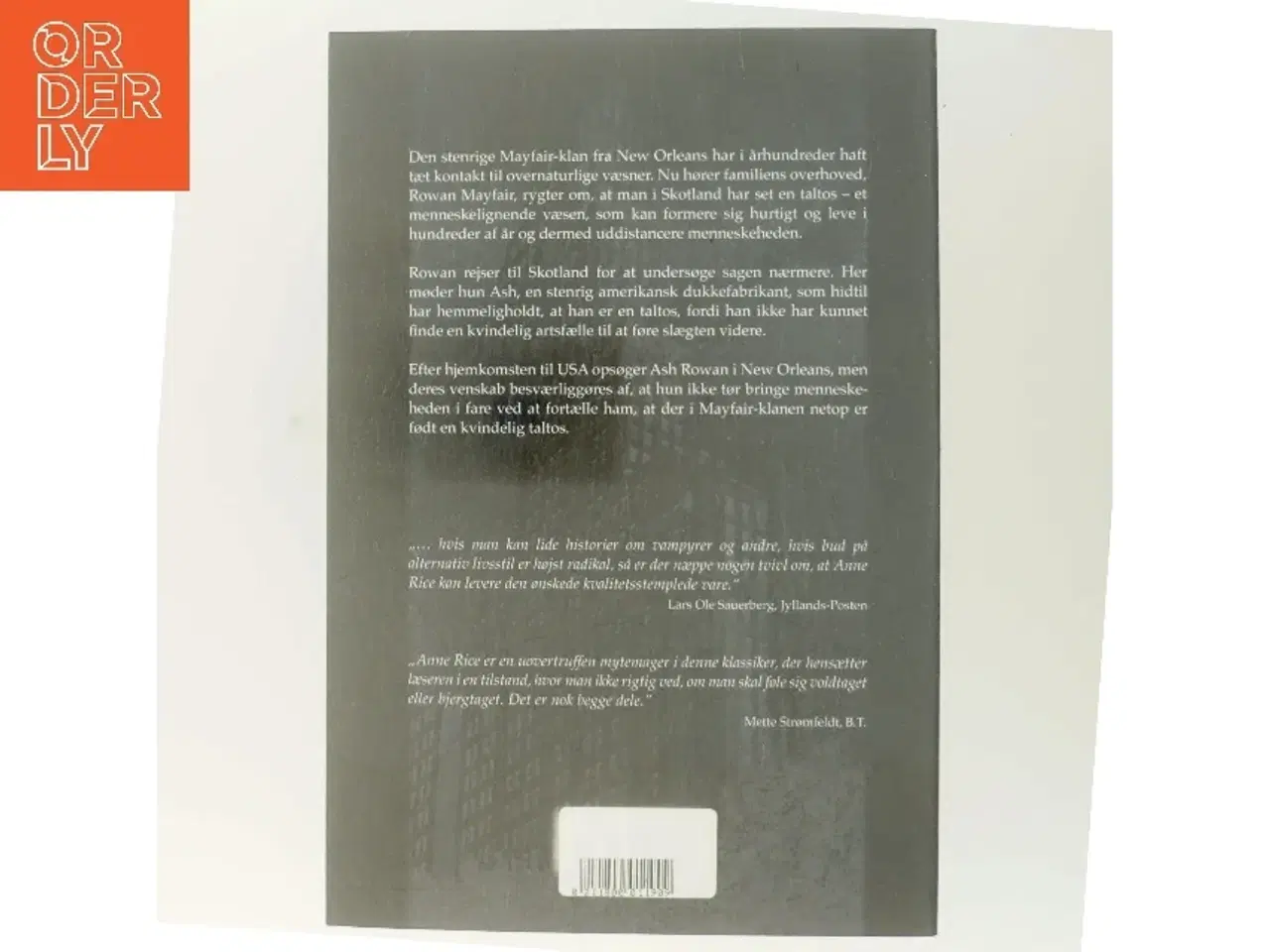 Billede 3 - Taltos af Anne Rice (Bog)