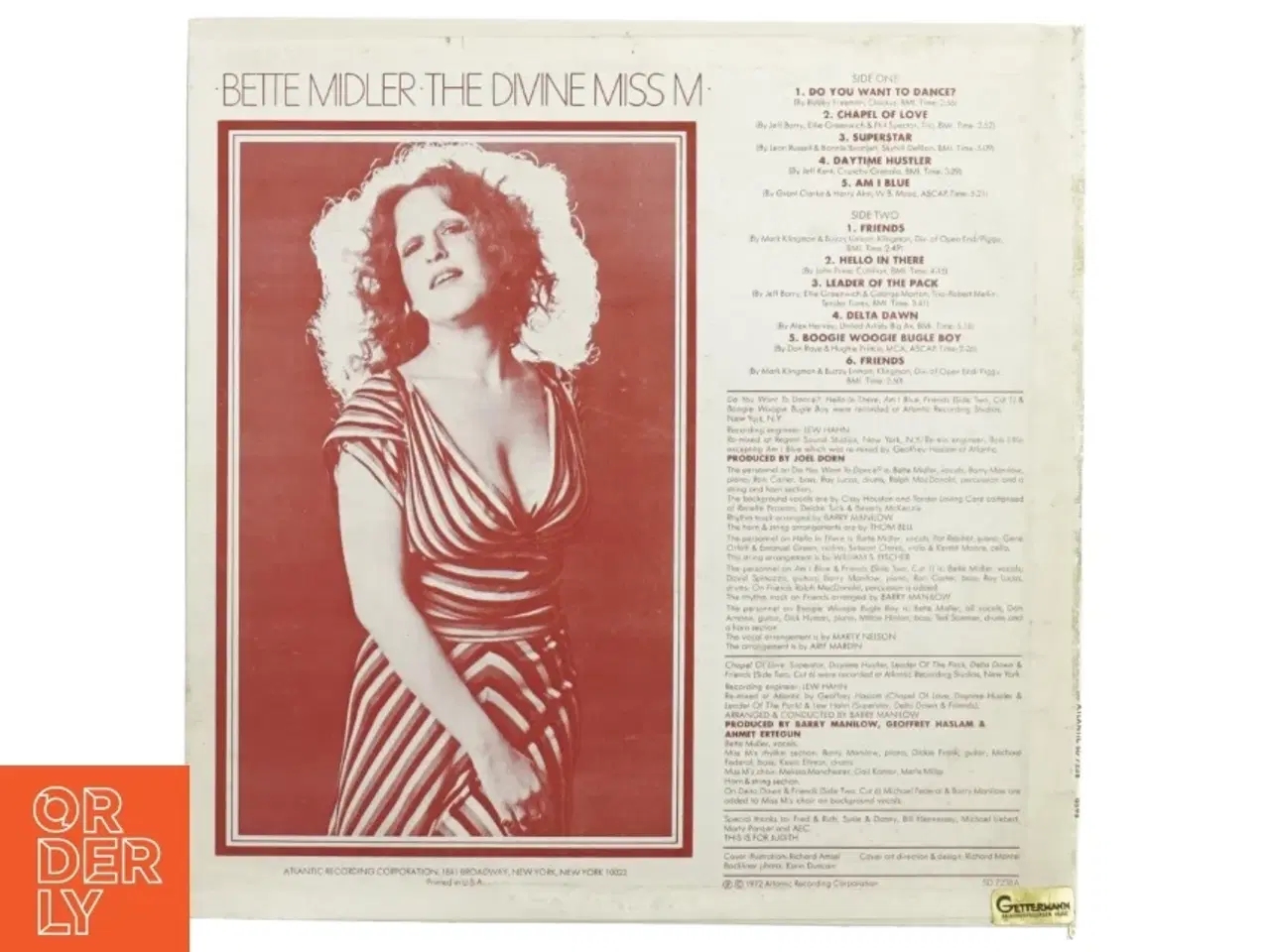Billede 2 - Bette Midler, the divine miss m (str. 31 x 31 cm)