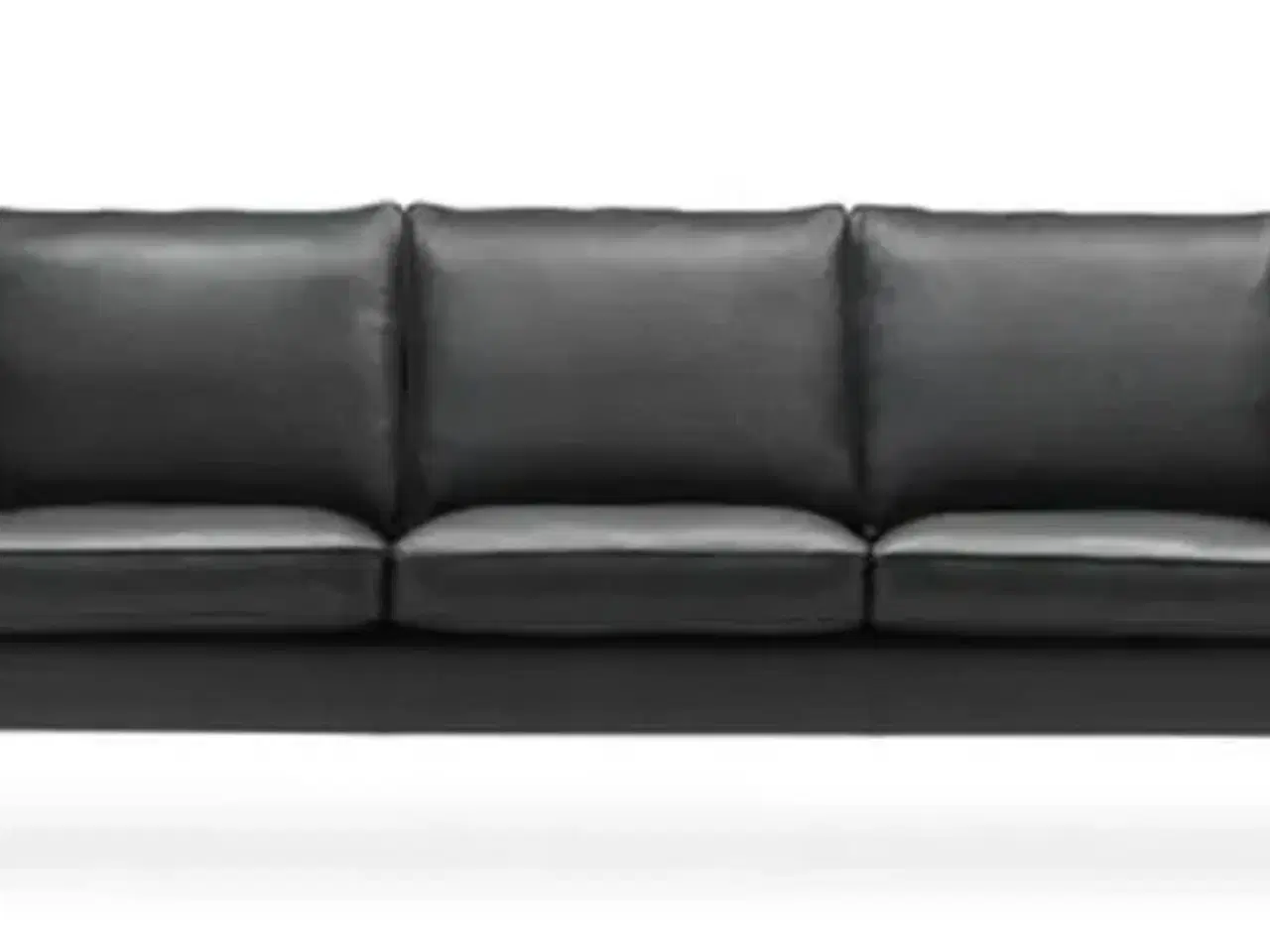 Billede 3 - 3 pers. lædersofa