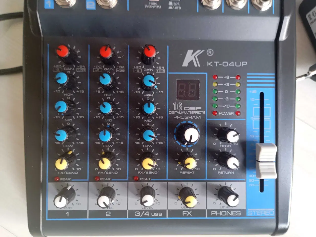 Billede 5 - Professionel Mixer med 4 kanaler 