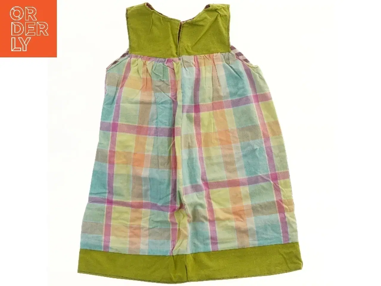 Billede 2 - Sommerkjole med ternet mønster (str. 110)