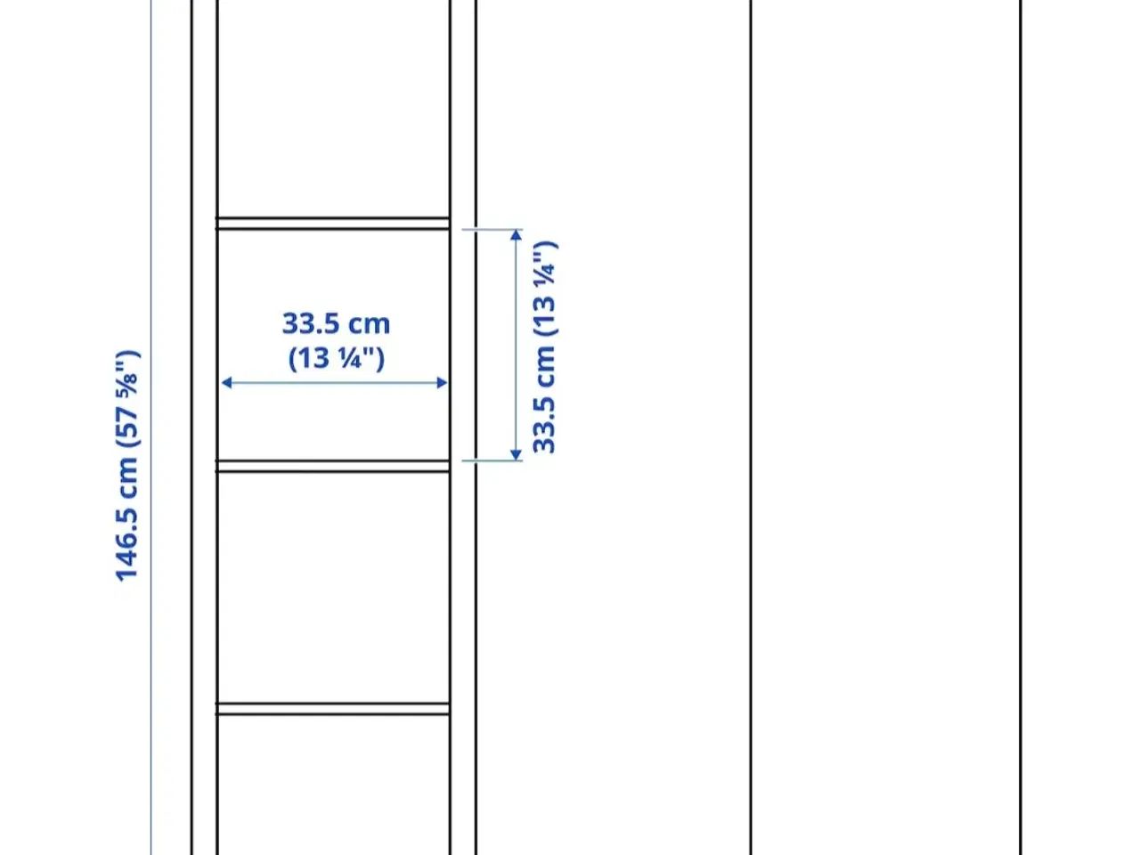 Billede 2 - Kallax ikea reol