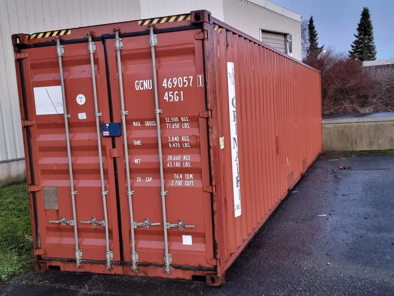 Billede 1 - 40 fods container leje