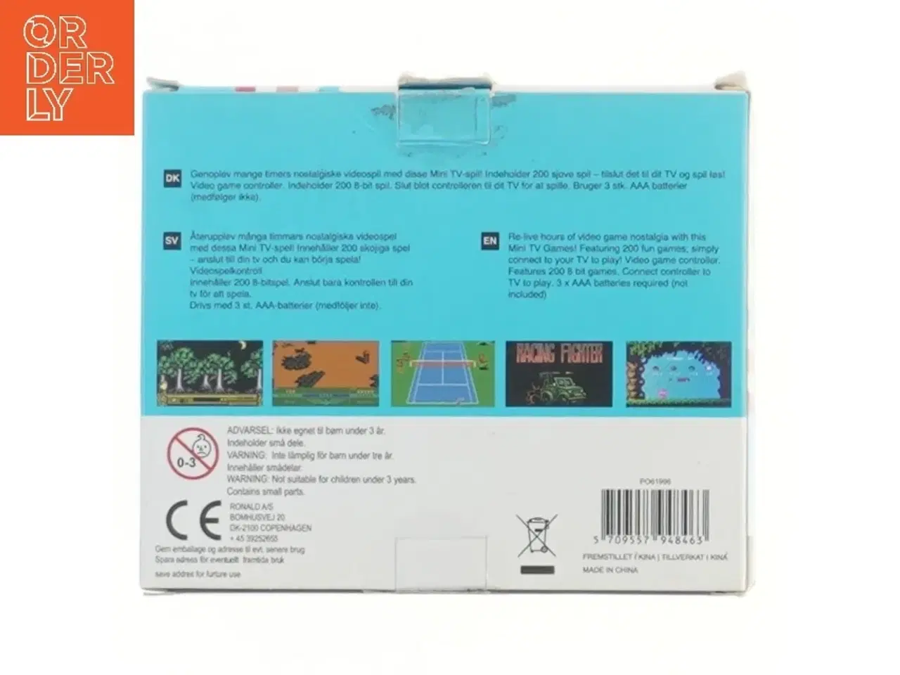 Billede 2 - Retro mini TV-spil (str. 15x12 cm)