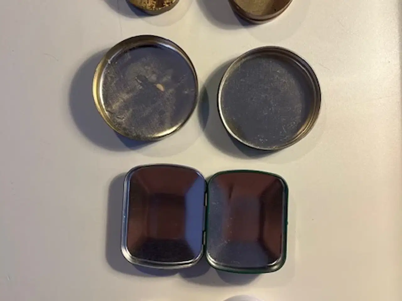 Billede 3 - 4 Unikke Miniature-metaldåser (Retro/Vintage)