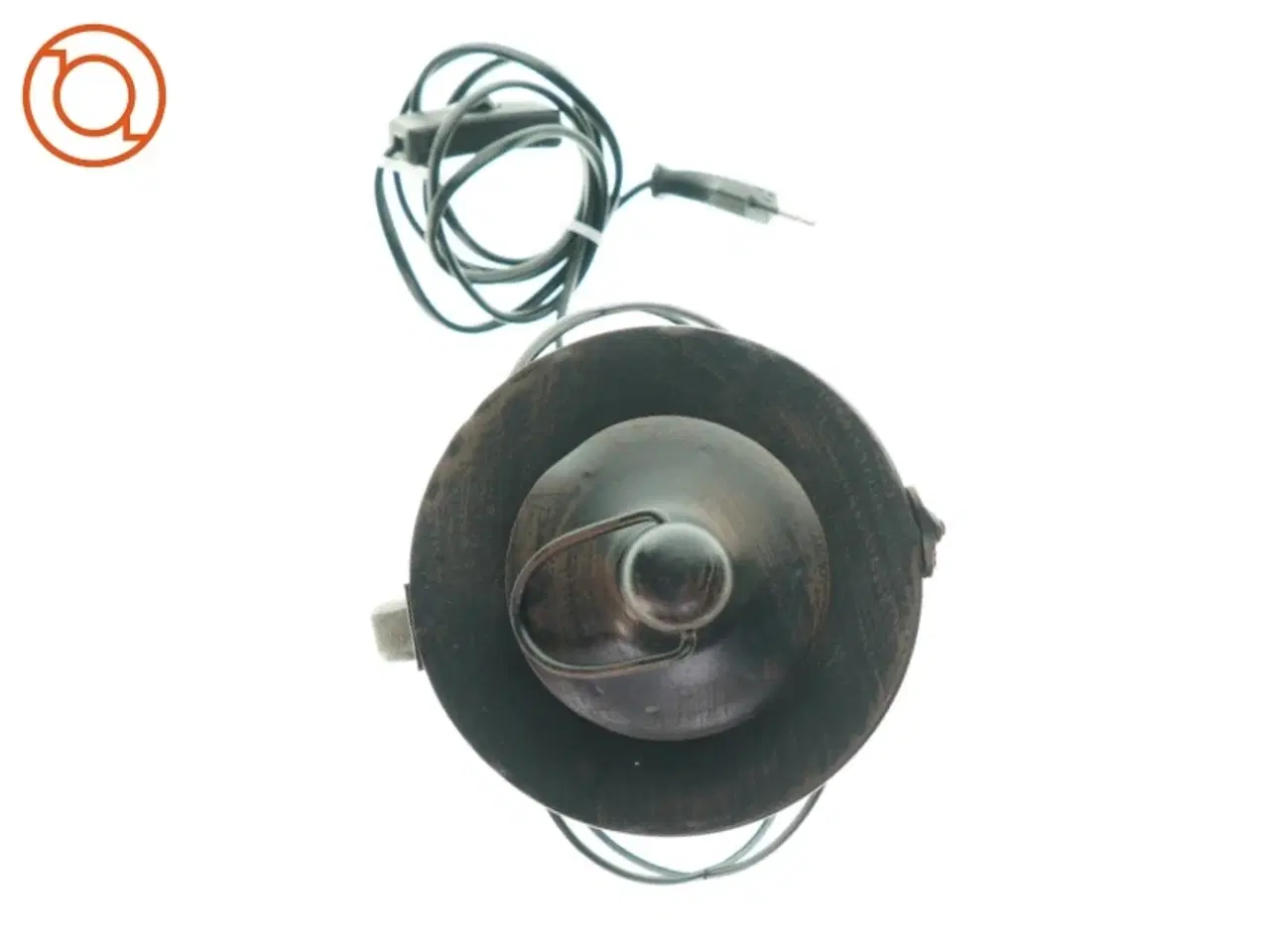 Billede 2 - Bordlampe af træ og metal (str. H 40 CM)