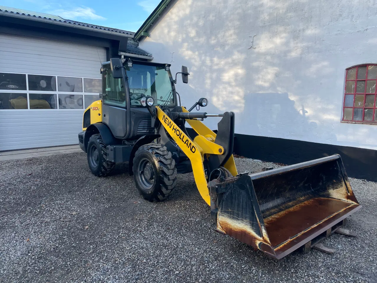 Billede 2 - New Holland W50C gummiged/minilæsser