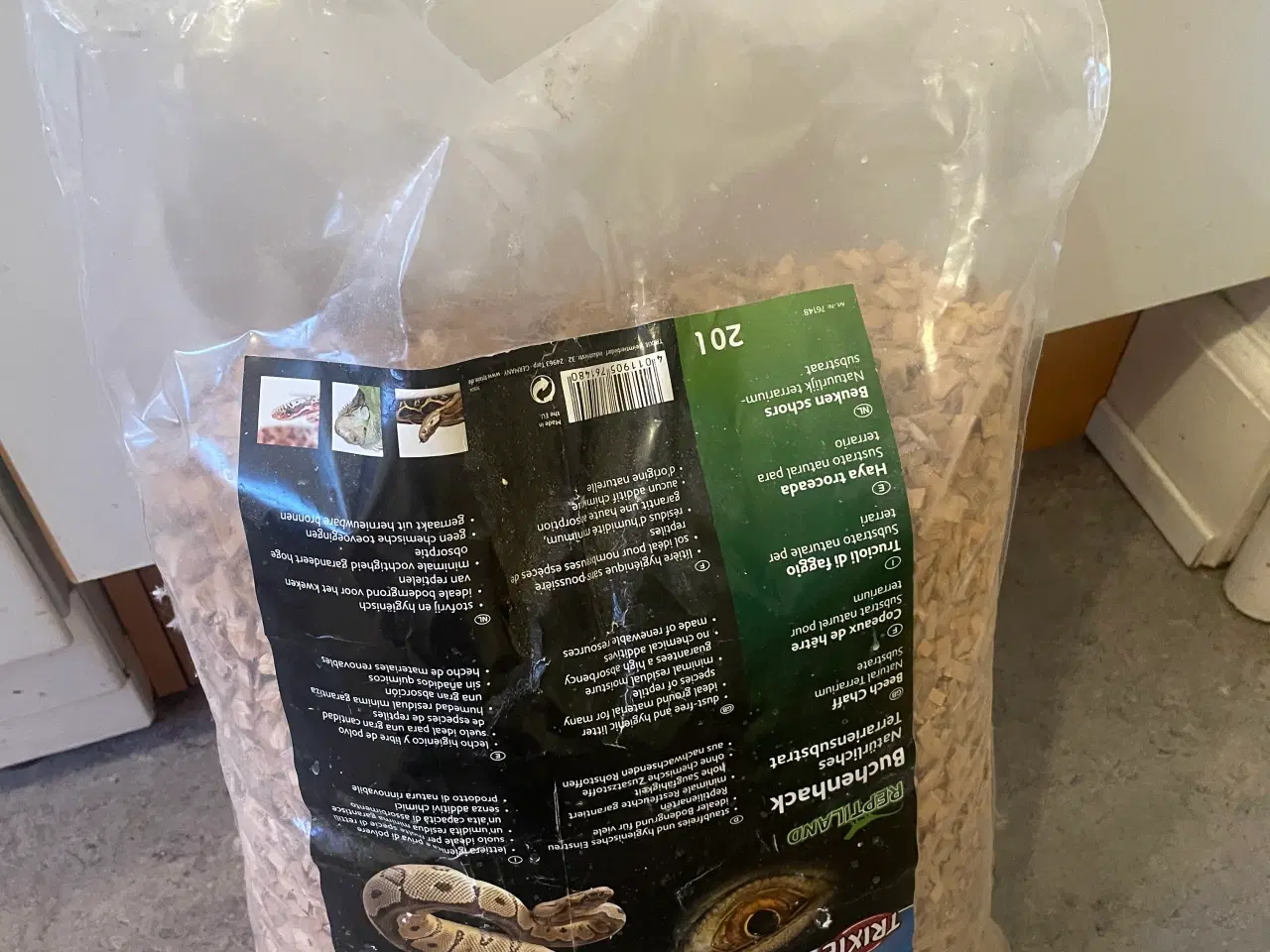 Billede 3 - Trixie Reptiland terrarieunderlag bøgetræ ca 20 L