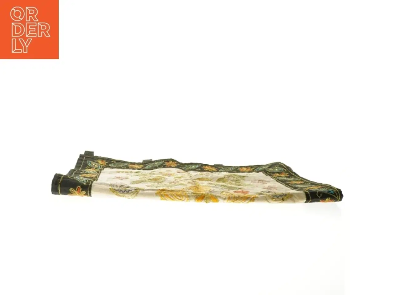 Billede 3 - Broderet vægtæppe (str. 128 x 46 cm)