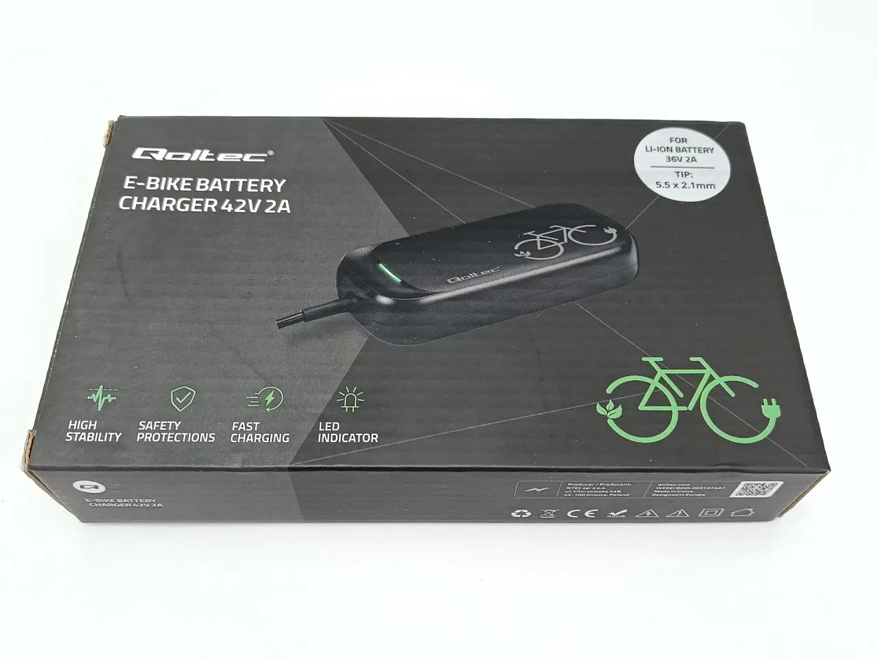 Billede 11 - NY! 42V 2A Hurtig El-Løbehjul / El-Cykler Oplader