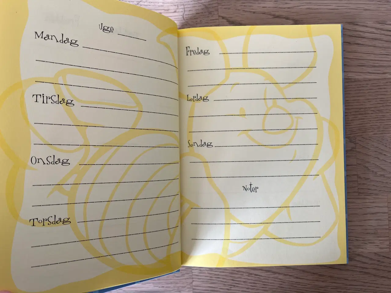 Billede 4 - Peter Plys - Min første skoledagbog