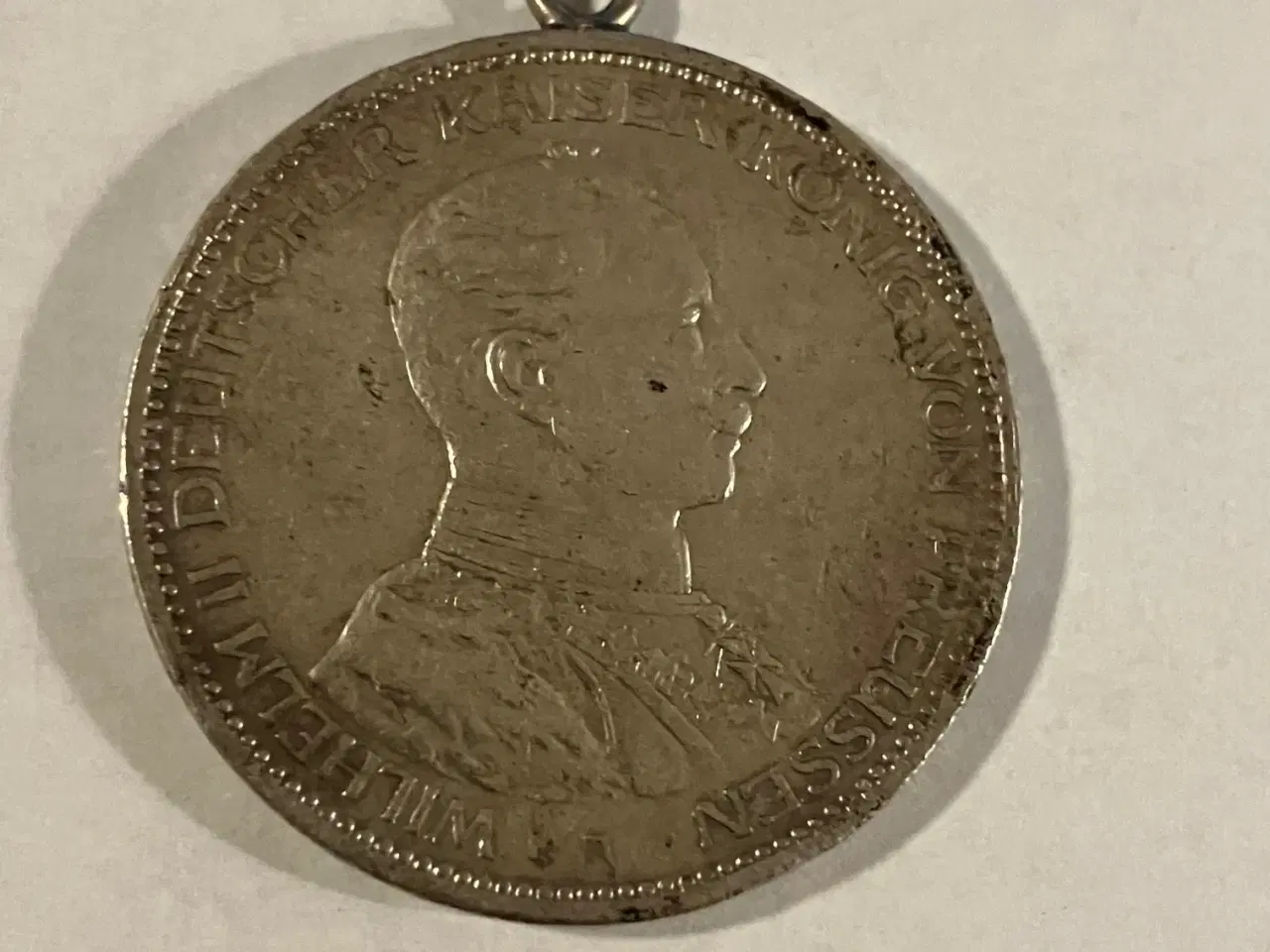 Billede 2 - Drei Mark 1914 Germany - Hængslet