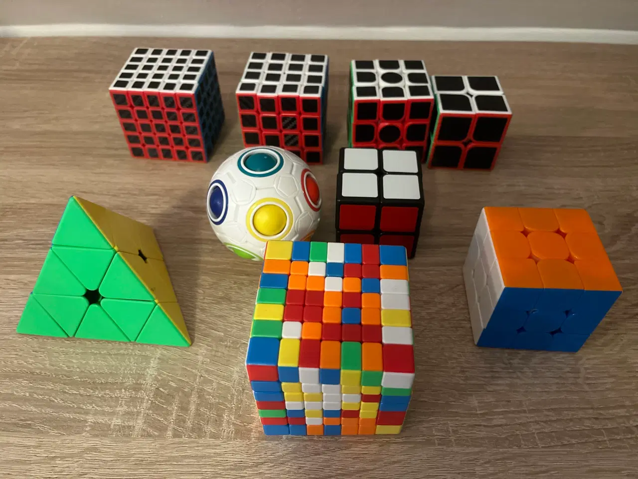 Billede 1 - Blandede Rubix cubes