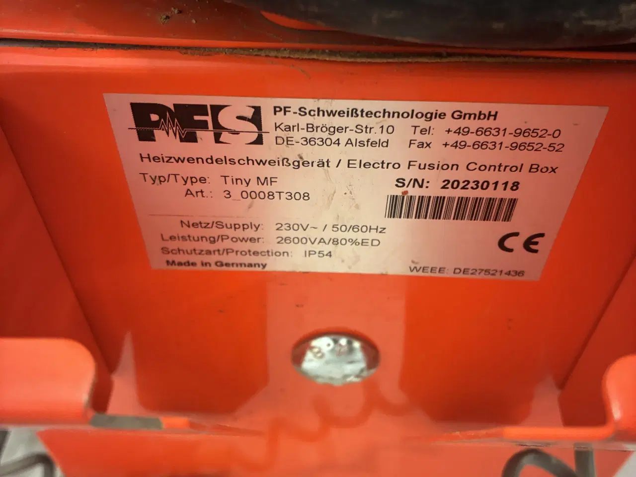 Billede 2 - PF Tiny elektro svejser 