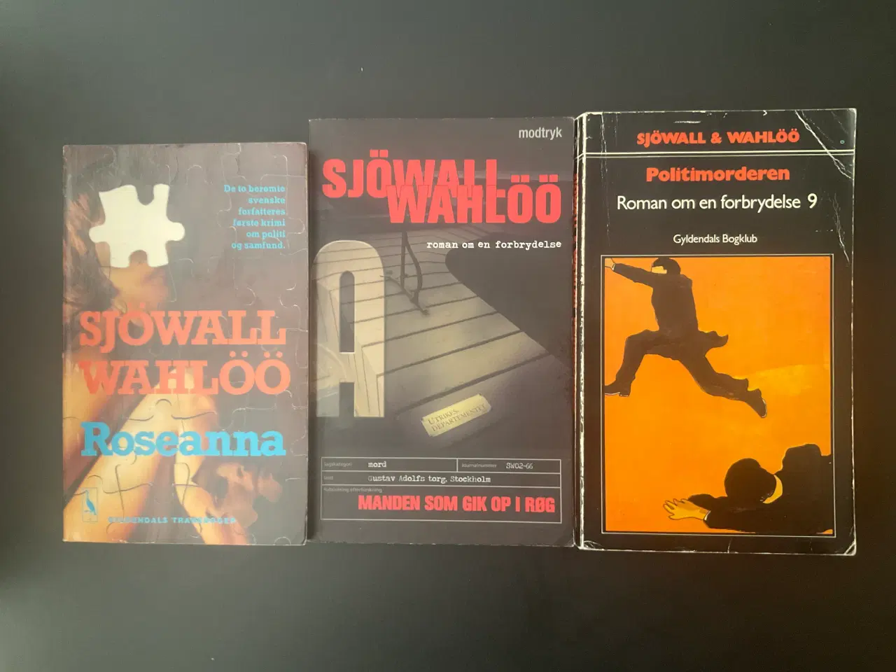 Billede 1 - Sjöwall Wahlöö krimibøger 3 paperbacks