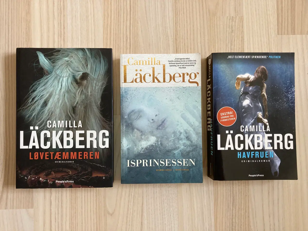 Billede 1 - Løvetæmmeren/ Isprinsessen/ Havfruen - C. Läckberg