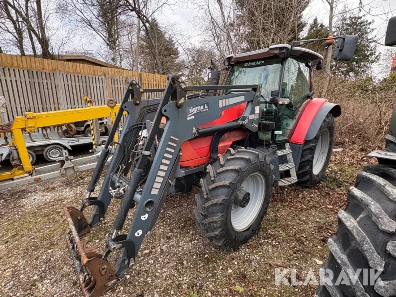 Billede 1 - Traktor Same ST 228 med frontlæsser