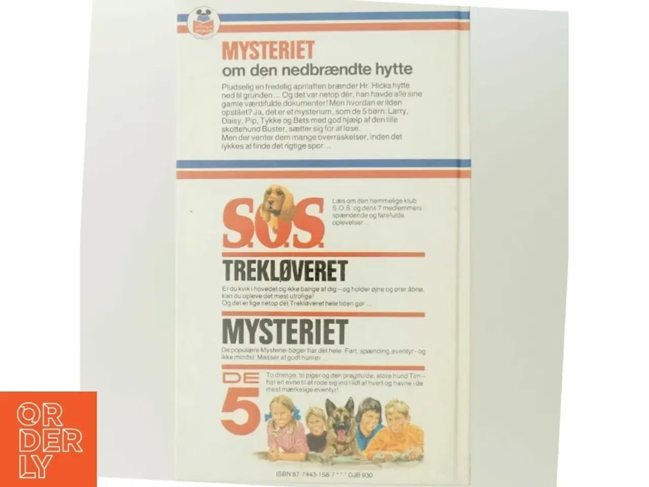 Billede 3 - Mysteriet om den nedbrændte hytte af Enid Blyton (Bog) fra Enid Blyton