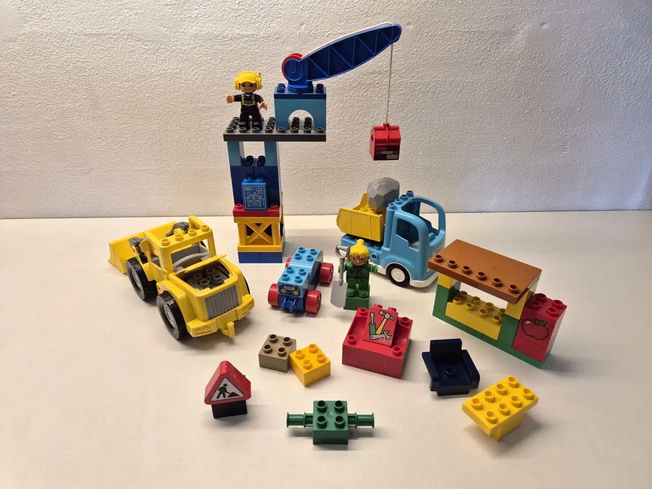 Billede 1 - Duplo Byggeplads, Frontlæsser, Lastbil med vippela