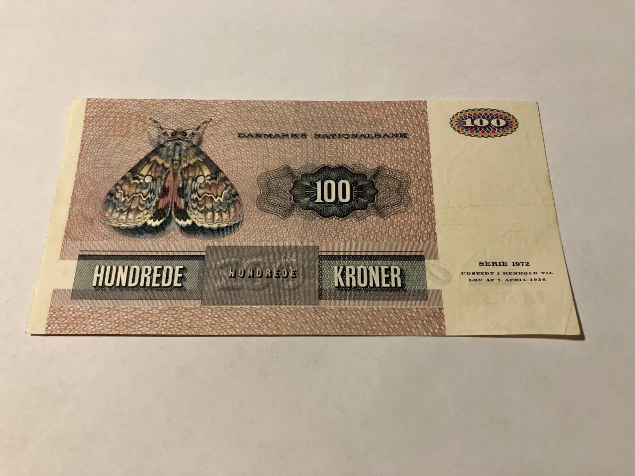 Billede 2 - 100 Kroner A5 1975