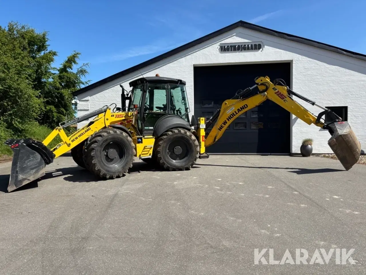 Billede 2 - Rendegraver New Holland B115C 1023.6 timer (Nyserviceret)