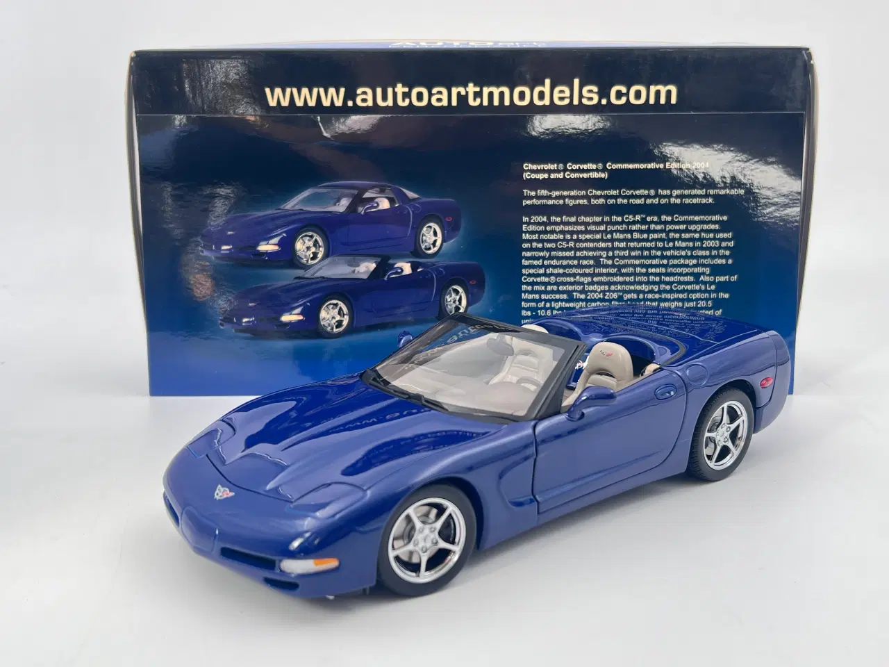 Billede 1 - 2004 Chevrolet Corvette Convertible AUTOart - 1:18