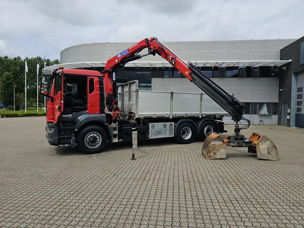 Billede 16 - MAN TGS 26.360 Hydrodrive, Tip-kran