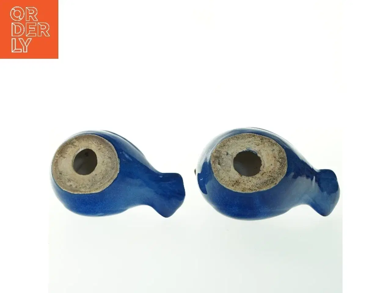 Billede 3 - Keramiske blå fugle (str. 20x13 cm)