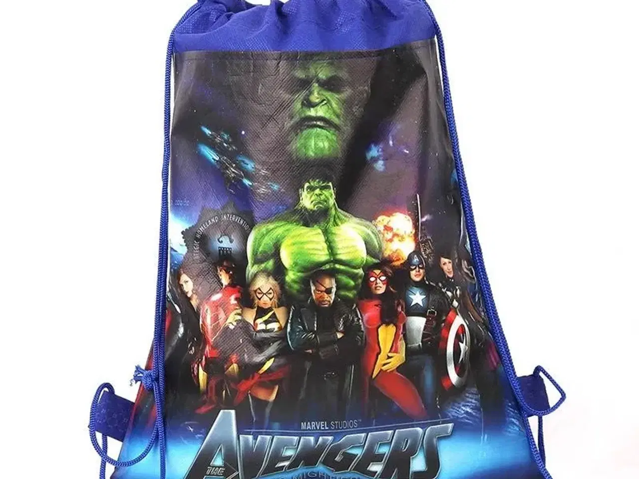 Billede 1 - Avengers gymnastikpose opbevaringspose