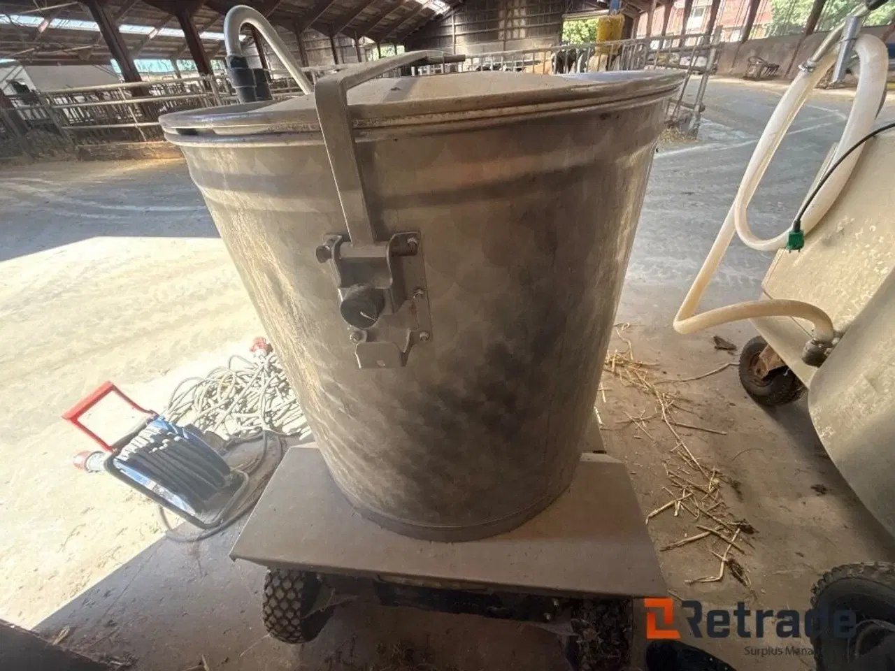 Billede 5 - - - - Calvex 150 liter mælketaxa - defekt