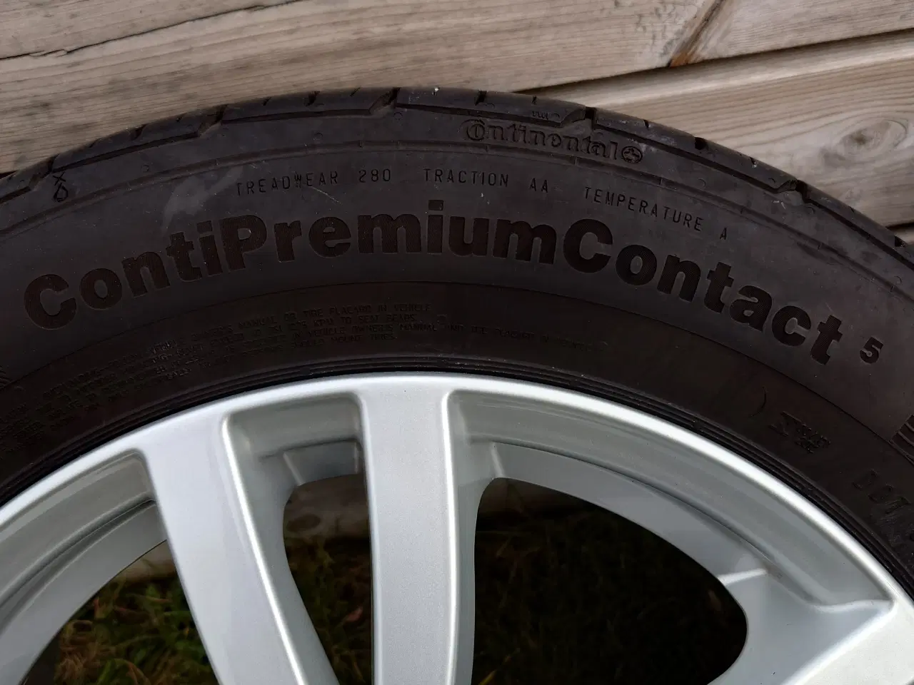 Billede 10 - Dezent TC Silver alufælge med Conti dæk